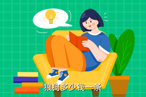 狼狗多少钱一只-大狼狗幼崽多少钱一头 第2张